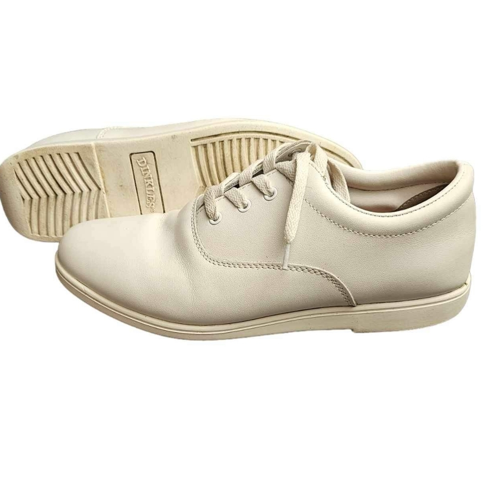 White Dinkles Unisex GlideMarching Band Shoe